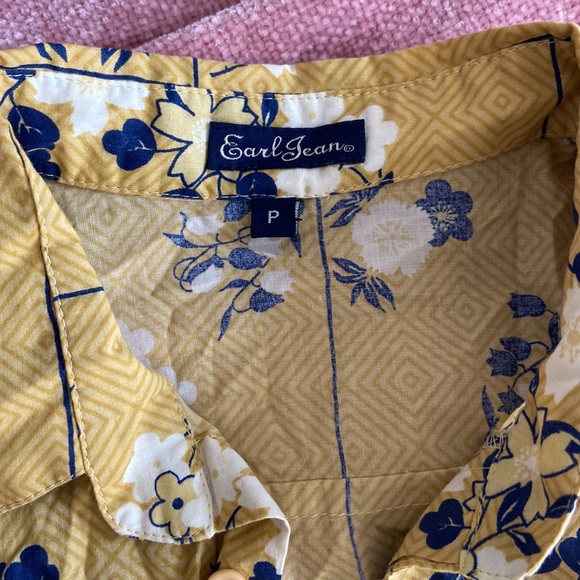 VINTAGE EARL JEANS 90s midi dress size petite 🌻👗never worn - Picture 2 of 5